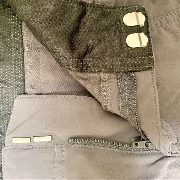 North Face Hiking Technical Pants Gray Roll Up 2 - Picture 4 of 6